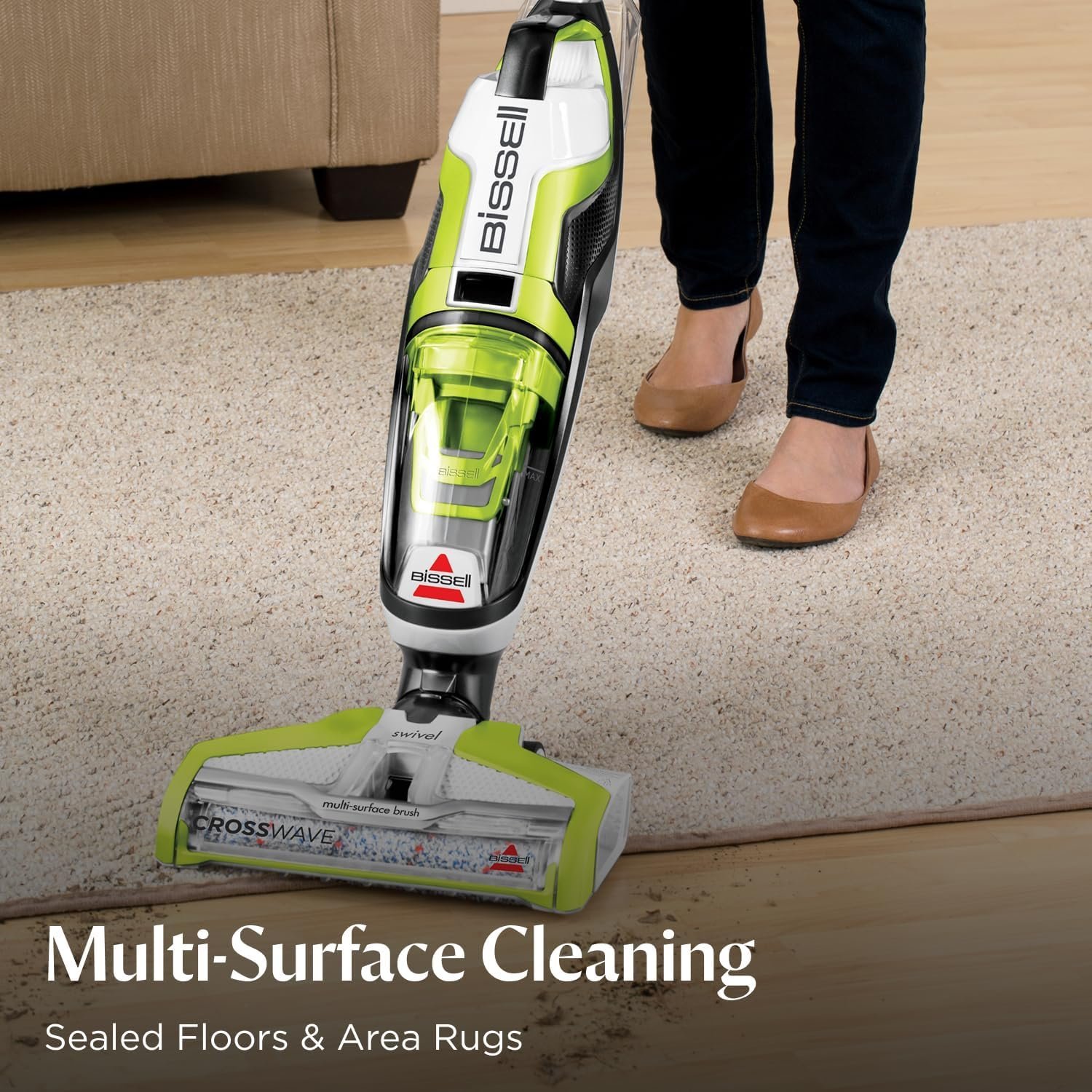 Bissell CrossWave Turbo All-in-One Wet Dry Vacuum Mop, 3888A - Image 7