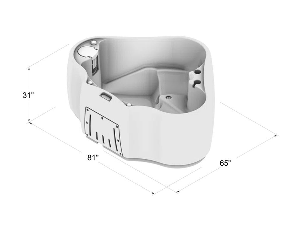 Premium AR300 2-Person 20-Jet Oval Plug & Play Hot Tub with Ozonator, Powered by Jacuzzi Pumps - Image 8