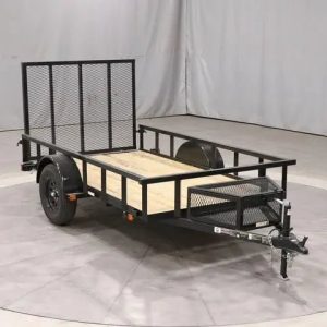 5.5 X 10 Carry-On Utility Pipe Top w/ Mesh Tongue Box Trailer
