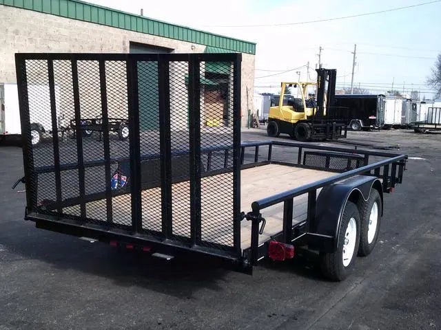 6 X 16 Carry-On Tandem Utility 7K Pipe Top Trailer - Image 2