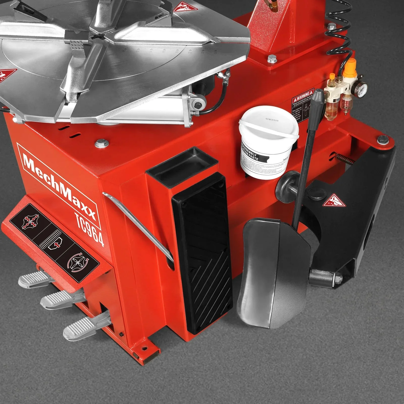 1.5 HP Swing Arm combo Tire Changer Wheel Changer 24″ Rim Capacity, Combo Wheel Balancer - Image 3