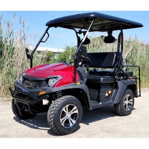 New 4 Seater Electric Recreational Vehicle HJS 60V EV5 – 5.5 HP BLDC Motor, Fully Assembled & Tested – Red