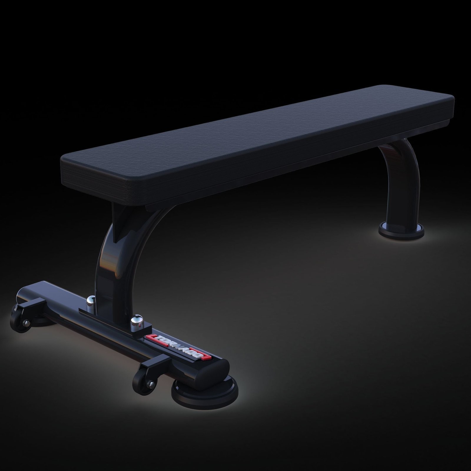Sweet Commercial Flat Bench β Black