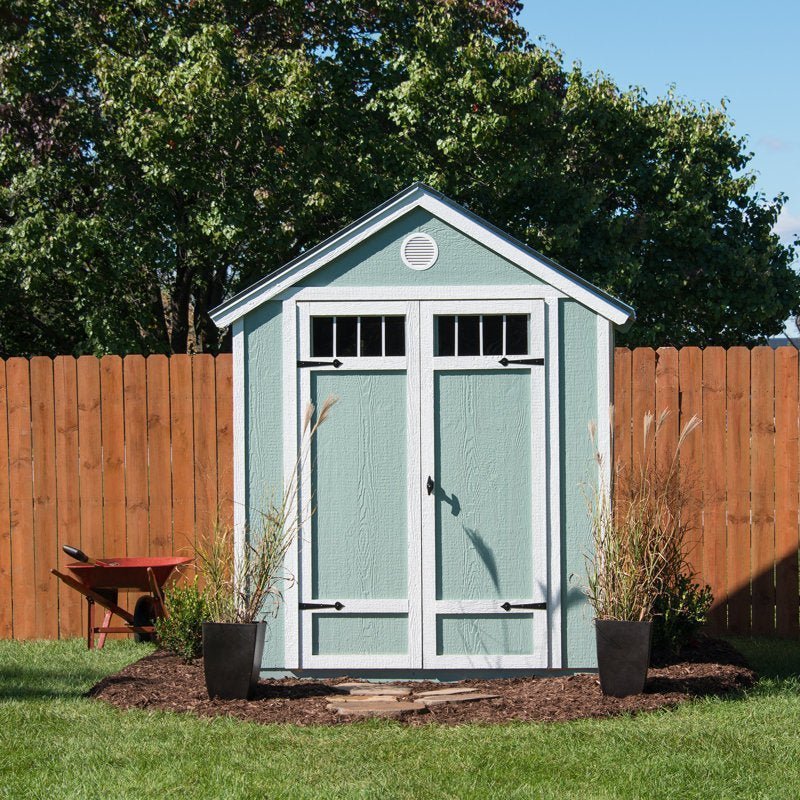 Garden D Wood Storage Shed 6 ft. W x 8 ft. - Image 5