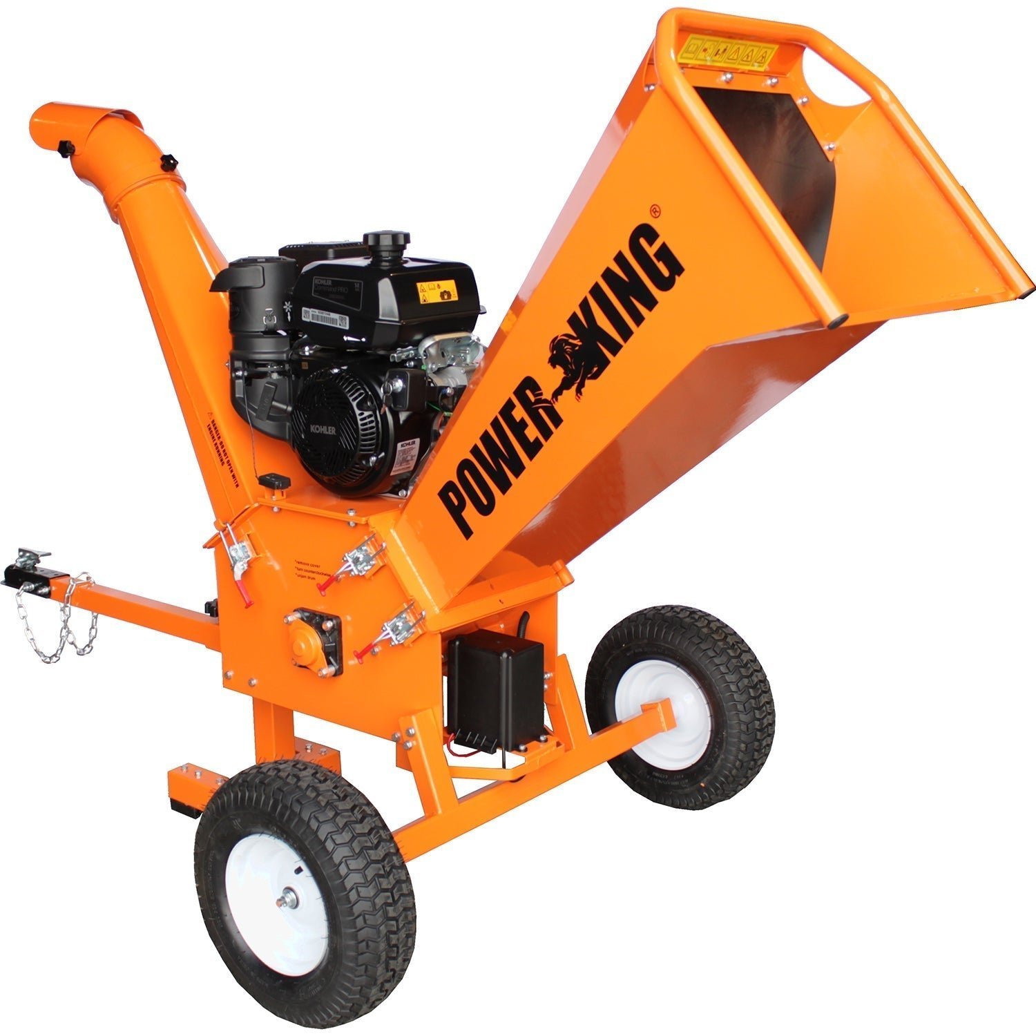 PowerKing 5-Inch 14 HP Chipper Shredder with Electric Starter & Hour Meter – PK0915-EH - Image 4