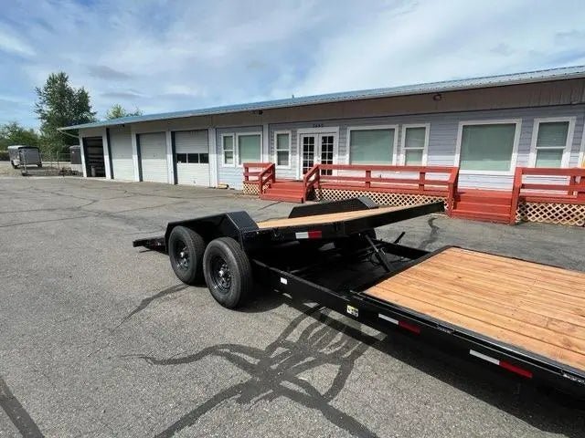 Interstate 7 X 22 Hydraulic Tilt 14K Trailer - Image 4