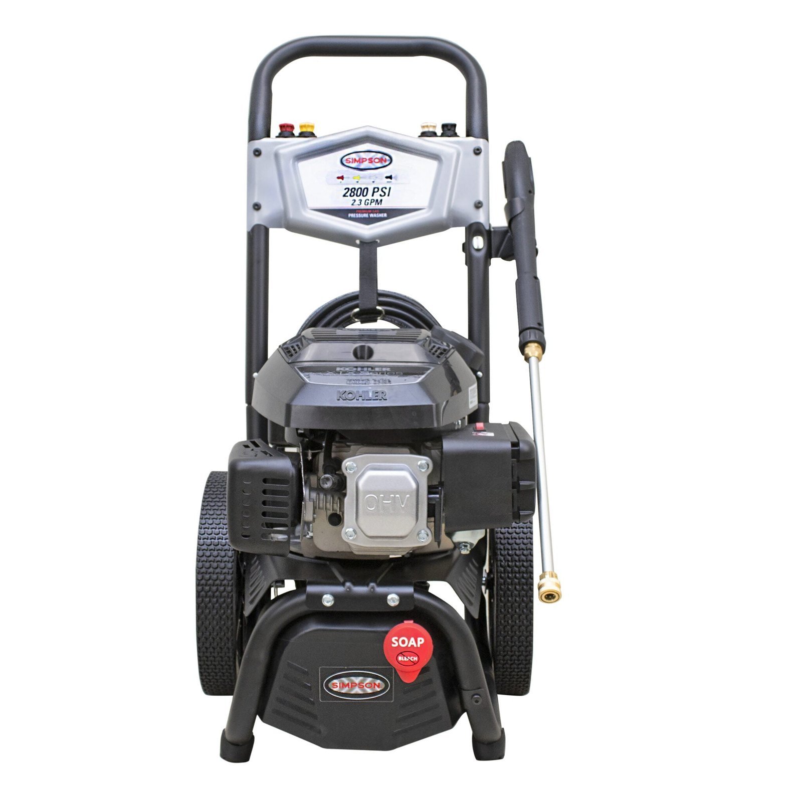 Simpson MegaShot MS61114 2800 PSI Gas Pressure Washer with Kohler XTX675 Engine - Image 2