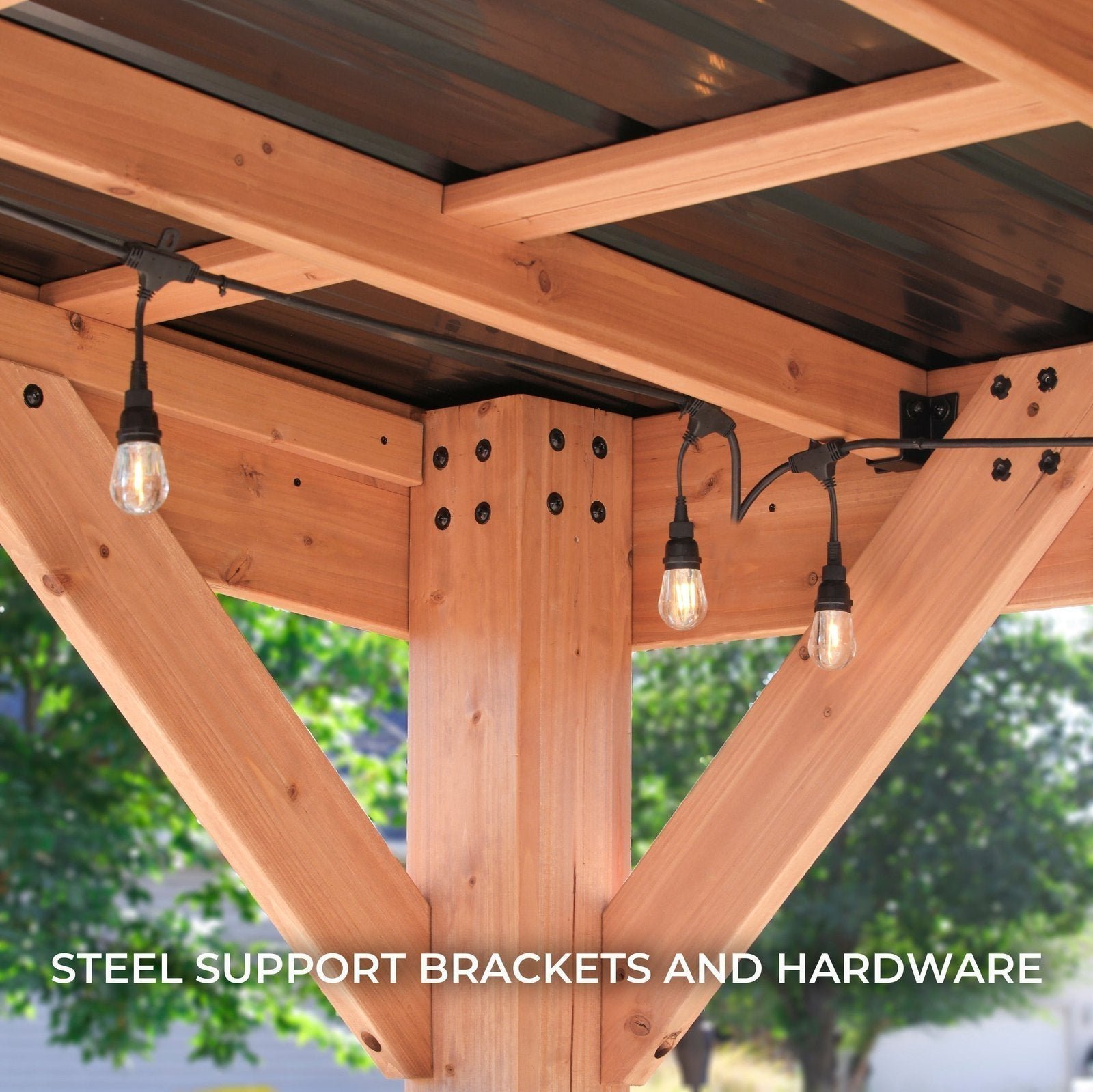 Backyard Discovery 12×9.5 Arcadia Gazebo - Image 2