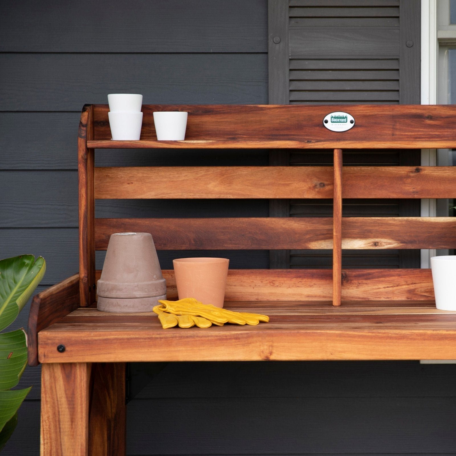Potting Table/Bench/Serving Bar β Acacia Wood - Image 5