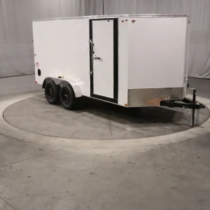 7×14 Enclosed Cargo Trailer – Heavy-Duty Utility Hauler for Equipment & Transport
