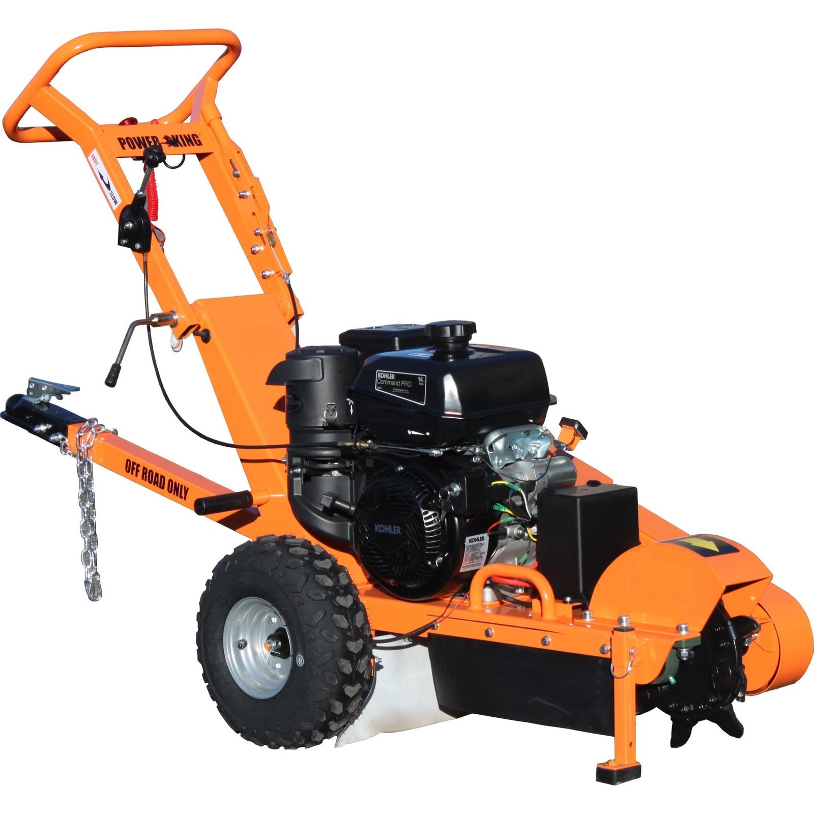 PowerKing Stump Grinder with Electric Starter and Hour Meter- PK0803-EH - Image 2
