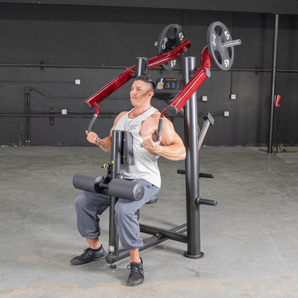Power Leverage V2 Reverse Grip Lat Pulldown β Muscle D Fitness