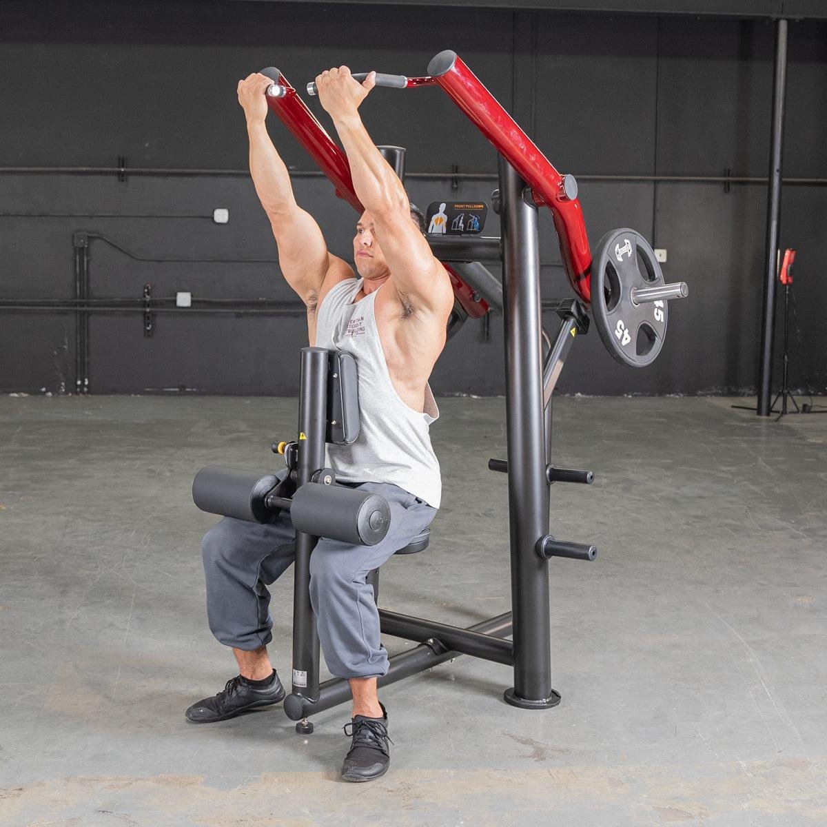 Power Leverage V2 Reverse Grip Lat Pulldown β Muscle D Fitness - Image 2