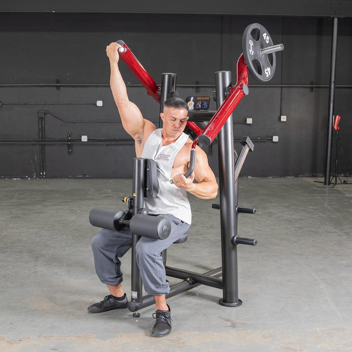 Power Leverage V2 Reverse Grip Lat Pulldown β Muscle D Fitness - Image 3