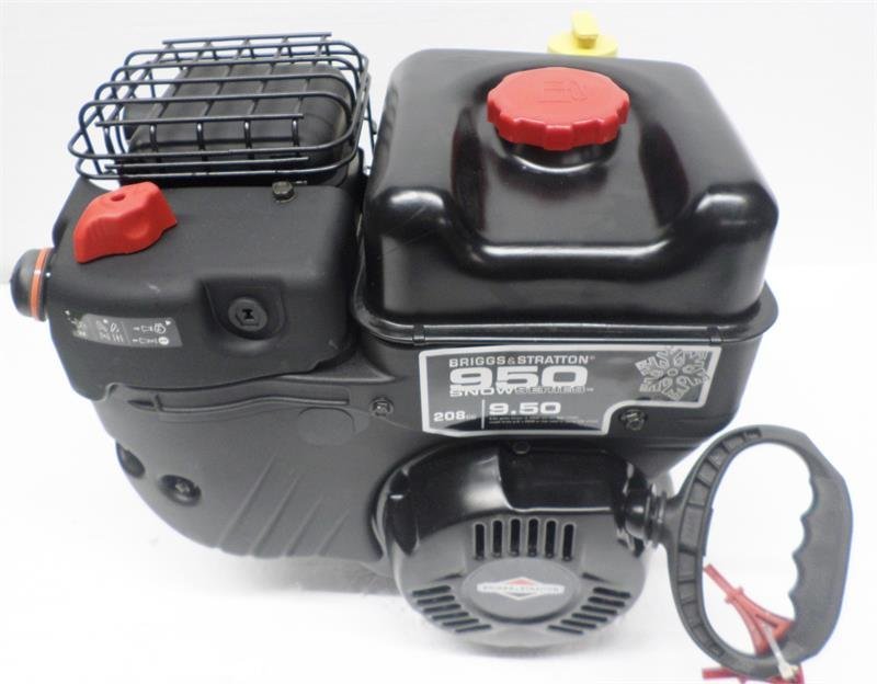 Briggs & Stratton 13D136-0010 208cc 9.5 TP Horizontal Snow Engine, 3/4″ x 2-27/64″ Shaft