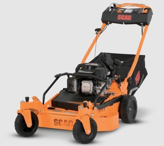 Scag SFC 30″ Walk-Behind Lawn Mower with 224cc Kohler CV Engine & Swivel Casters