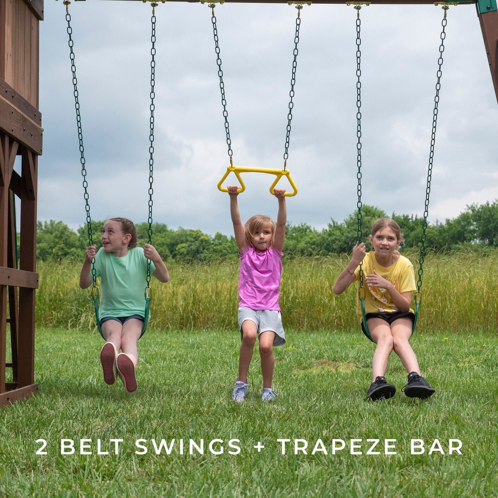 Skyfort III Swing Set - Image 10