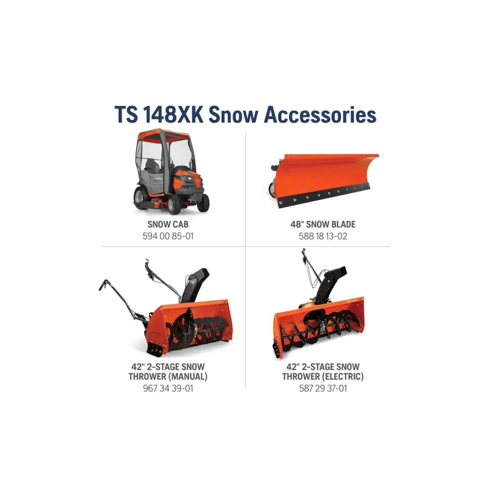 Husqvarna TS 348 (48″) 24HP Kohler Garden Tractor - Image 2