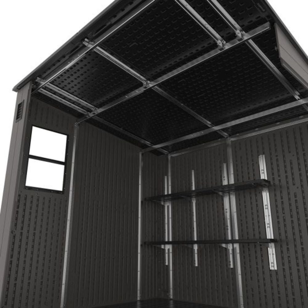 Suncast 8 ft. x 7 ft. Cabana Entertainment Shed BMCB8730T - Image 9
