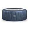 Wave Atlantic 6 Person Round Inflatable Hot Tub, Navy