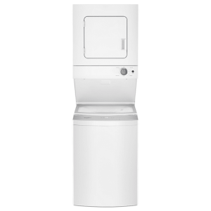 Whirlpool WET4024HW 24 inch White Electric Washer/Dryer Stacked Laundry Center