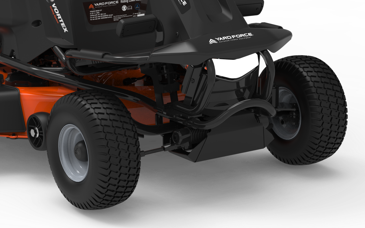 Yard Force Riding Lawn Mower 38″ 56V LFP Battery-Powered YF56VRX New - Image 6