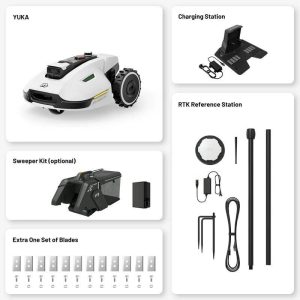 MAMMOTION YUKA Perimeter Wire Free Robot Lawn Mower