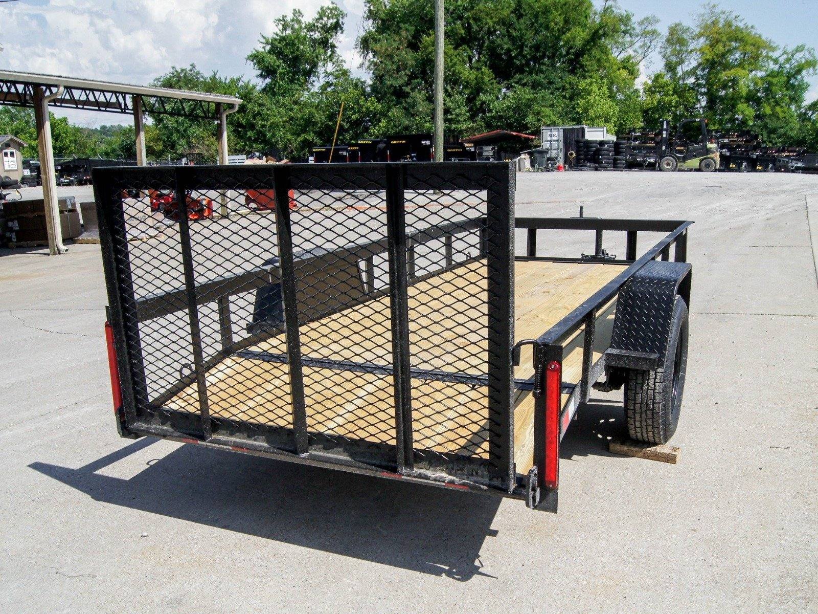 5×12 Powder Coated Dovetail Utility Trailer 3500lb Axle - Image 5