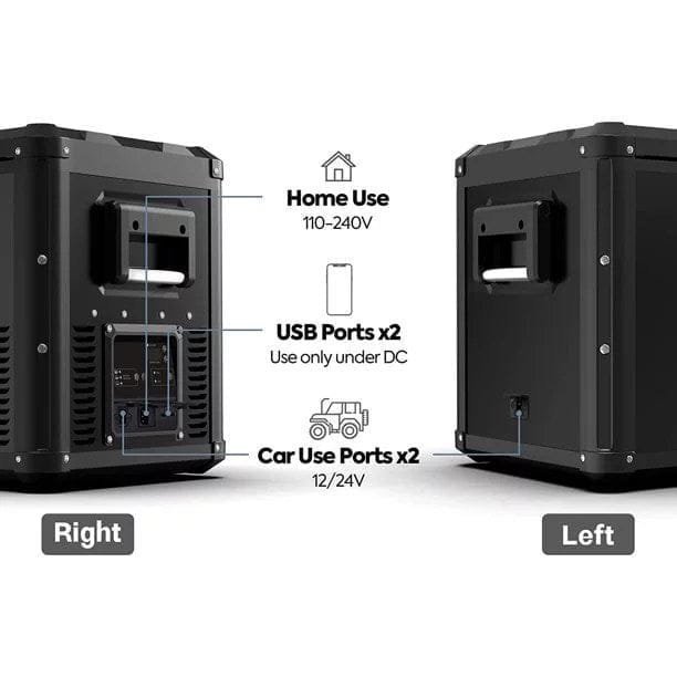 ICECO VL90 ProD 95 Quarts(90L) Dual Zone Portable Refrigerator, Multi Directional Lid, 12 Volt Refrigerator Home & Car Use - Image 4