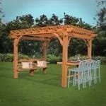 Oasis 12 x 10 Pergola - Image 6