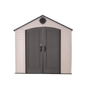 8 ft. W x 10 ft. D Plastic Storage Shed