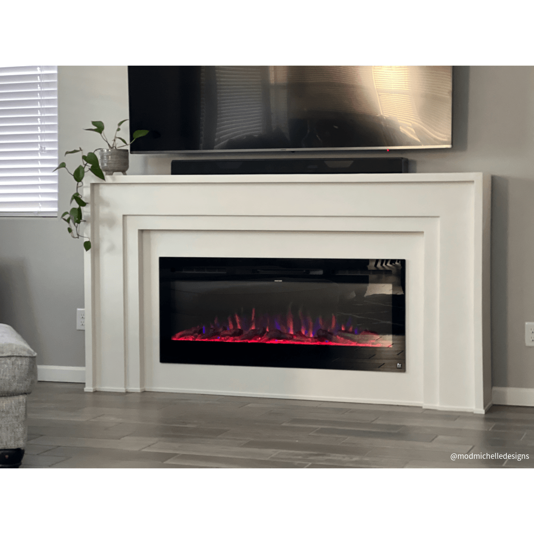 The Sideline 50 Inch Recessed Smart Electric Fireplace 80004 - Image 11