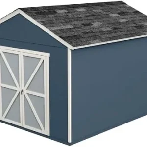 Handy Home Products Rookwood 10×12 Do-It-Yourself Wooden Storages Sheds- Does not Include Floor kit, Paint, or Roofing Shingles